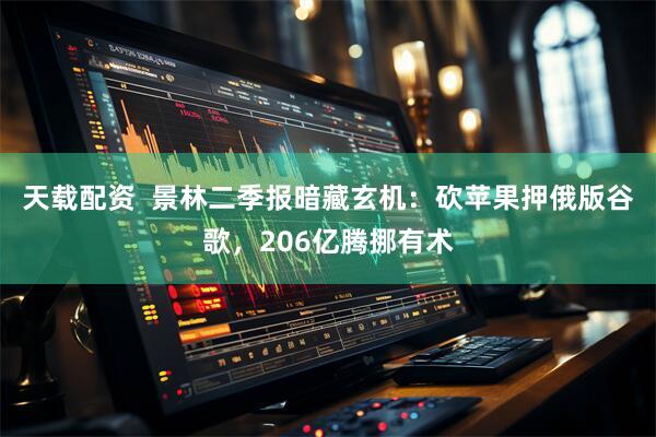天载配资  景林二季报暗藏玄机：砍苹果押俄版谷歌，206亿腾挪有术